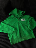 Dnero Club Statement Zip-Up (Kelly Green)